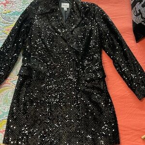 Nine West women’s sequined dress jacket. Never worn.